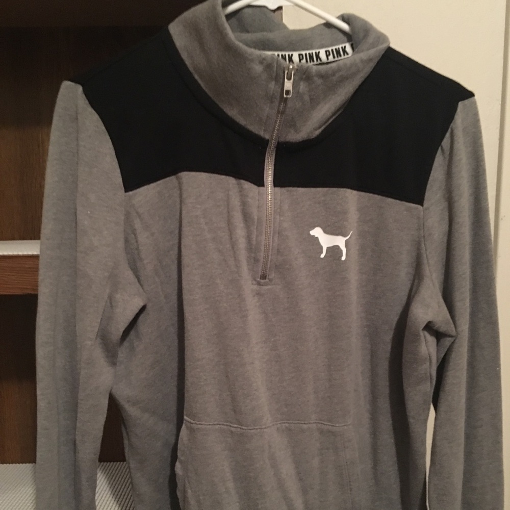 Victoria’s Secret Pink half zip.